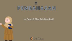 15 Contoh Mad Jaiz Munfasil