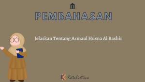 Jelaskan Tentang Asmaul Husna Al Bashir