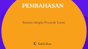 Rumus Simple Present Tense