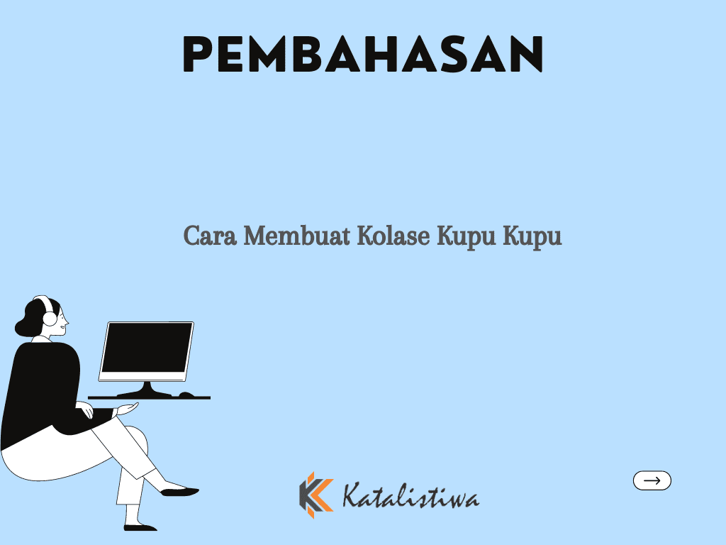 Cara Membuat Kolase Kupu Kupu