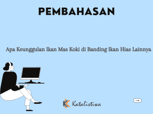 Apa Keunggulan Ikan Mas Koki di Banding Ikan Hias Lainnya