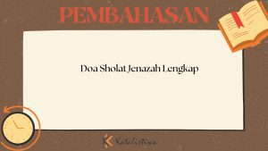 Doa Sholat Jenazah Lengkap