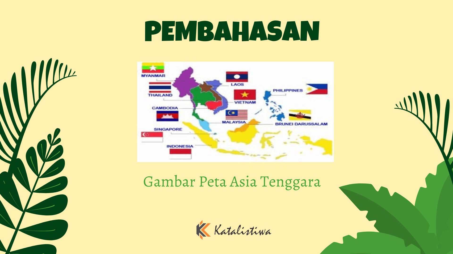 Gambar Peta Asia Tenggara