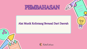 Alat Musik Kolintang Berasal Dari Daerah