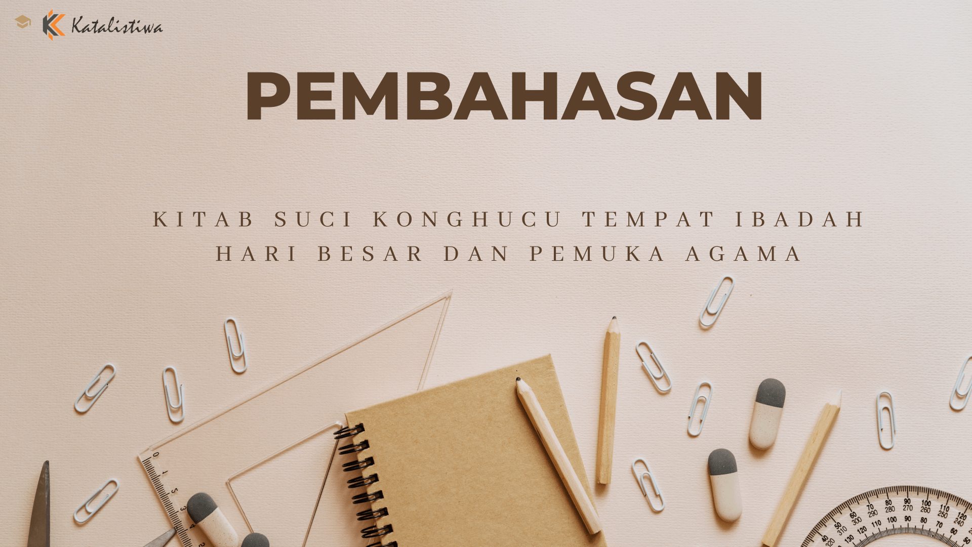 Kitab Suci Konghucu Tempat Ibadah Hari Besar dan Pemuka Agama