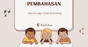 Apa Isi Lagu Cicak di Dinding