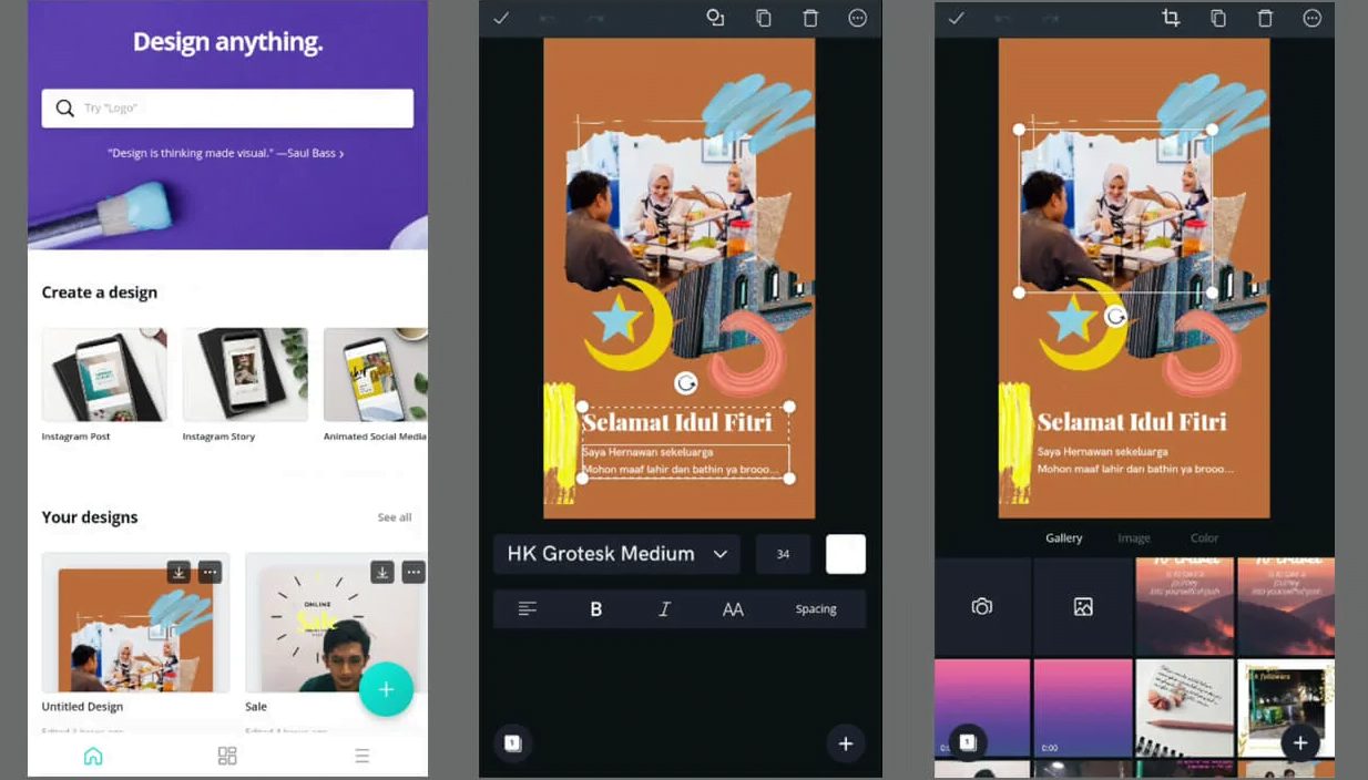 Aplikasi Edit Tulisan dan Gambar dengan Kata-kata