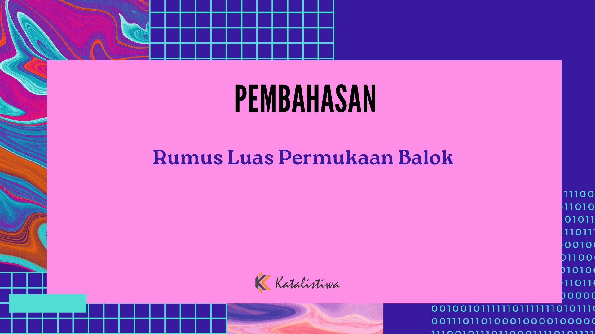 Rumus Luas Permukaan Balok