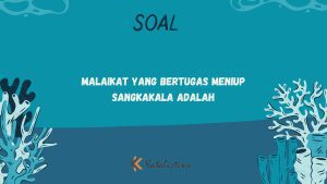 Malaikat yang Bertugas Meniup Sangkakala