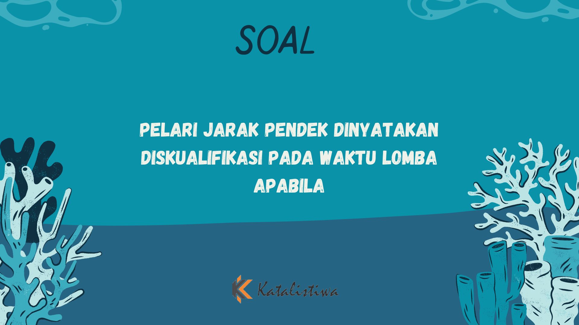 Pelari Jarak Pendek Dinyatakan Diskualifikasi Pada Waktu Lomba Apabila
