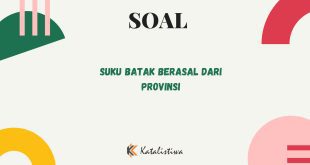 Suku Batak Berasal dari Provinsi