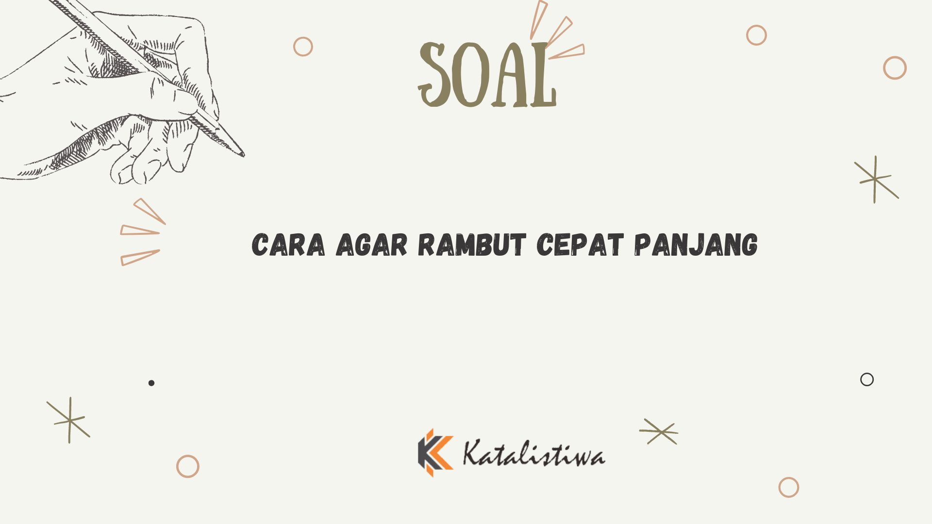 Cara Agar Rambut Cepat Panjang