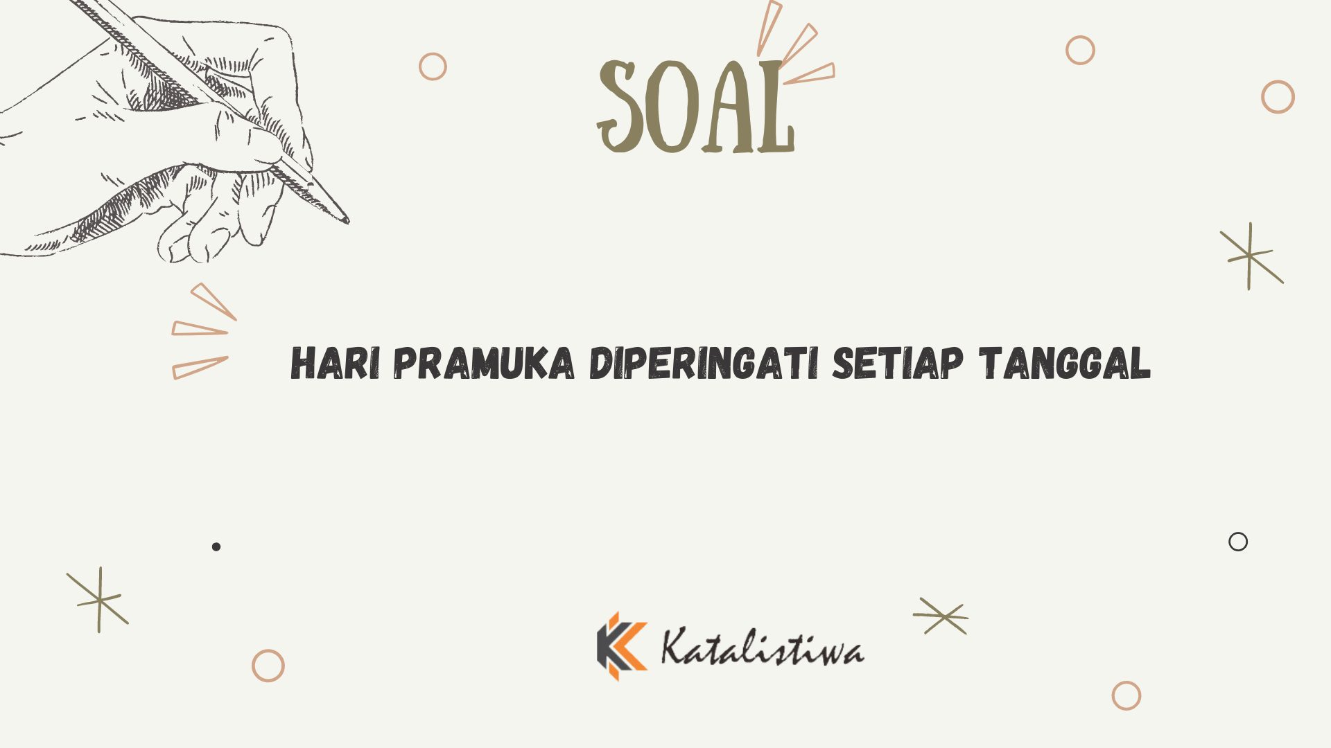 Hari Pramuka Diperingati Setiap Tanggal