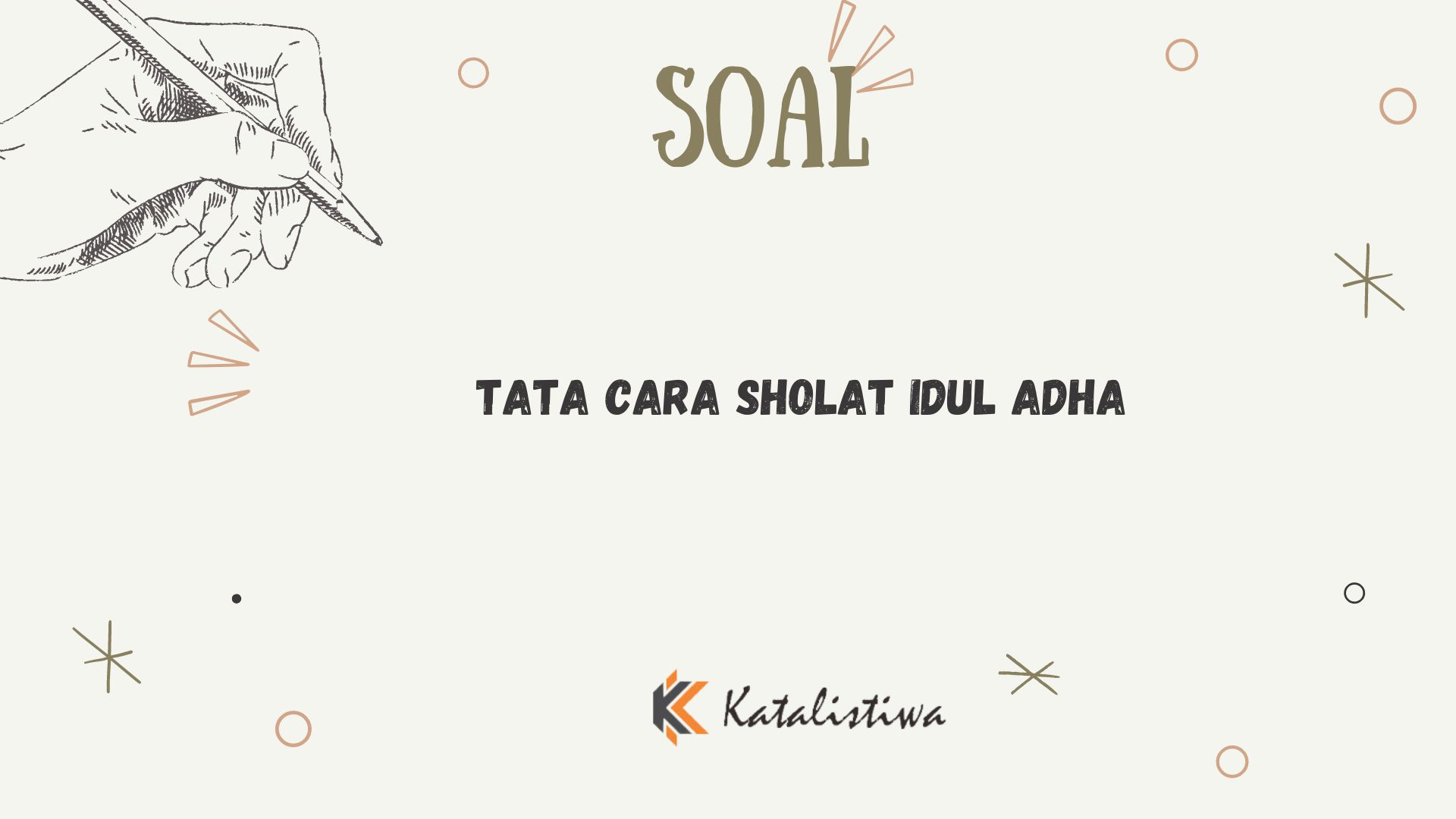 Tata Cara Sholat Idul Adha