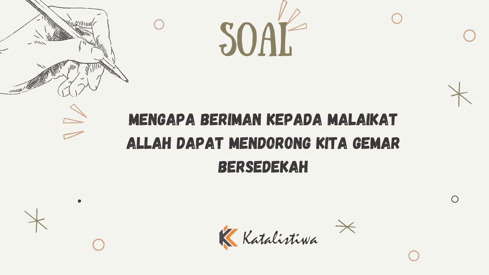 Mengapa Beriman kepada Malaikat Allah Dapat Mendorong Kita Gemar Bersedekah