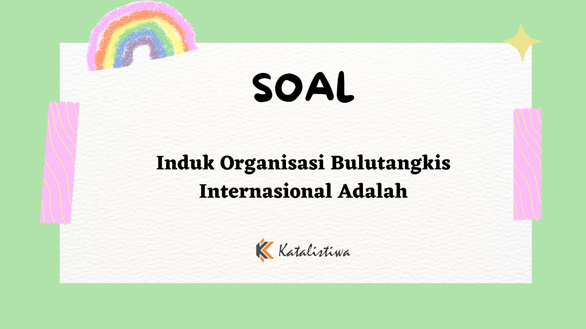 Induk Organisasi Bulutangkis Internasional Adalah