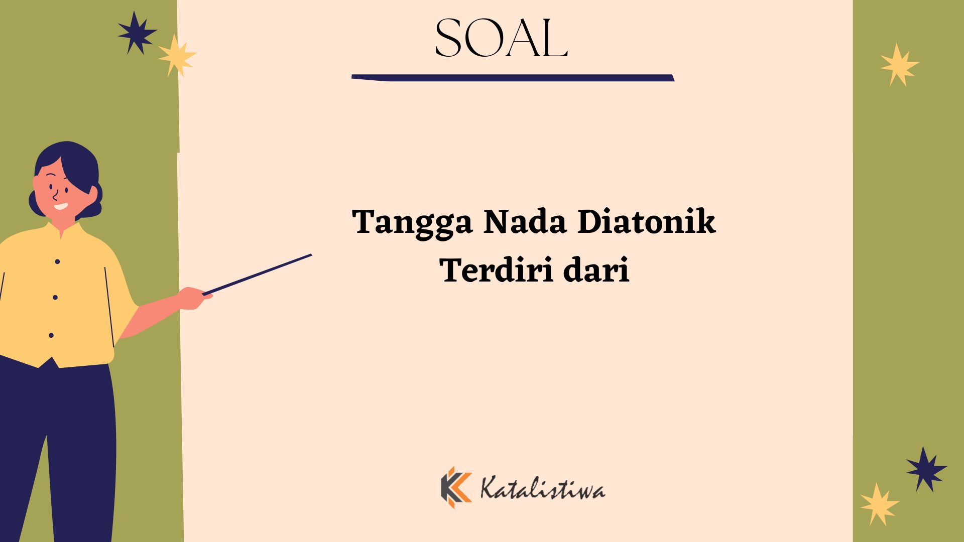 Tangga Nada Diatonik Terdiri dari