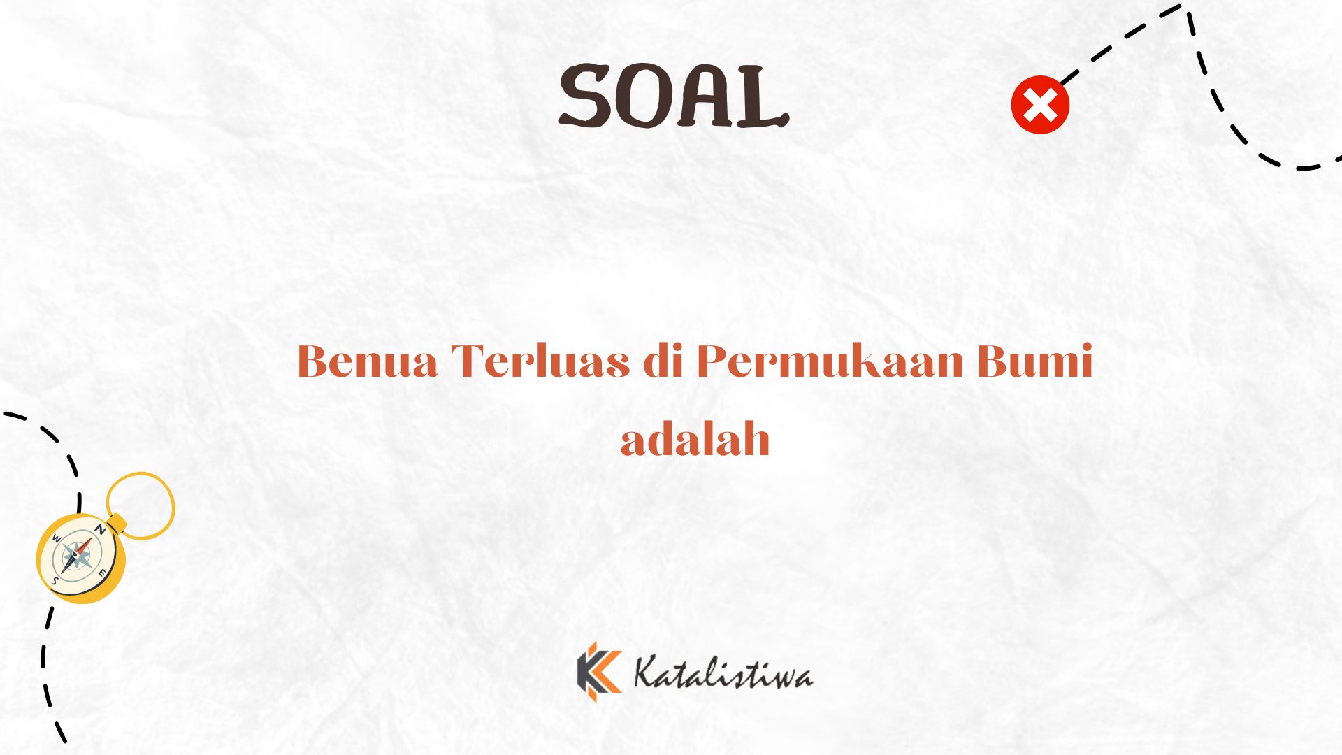 Benua Terluas di Permukaan Bumi Adalah
