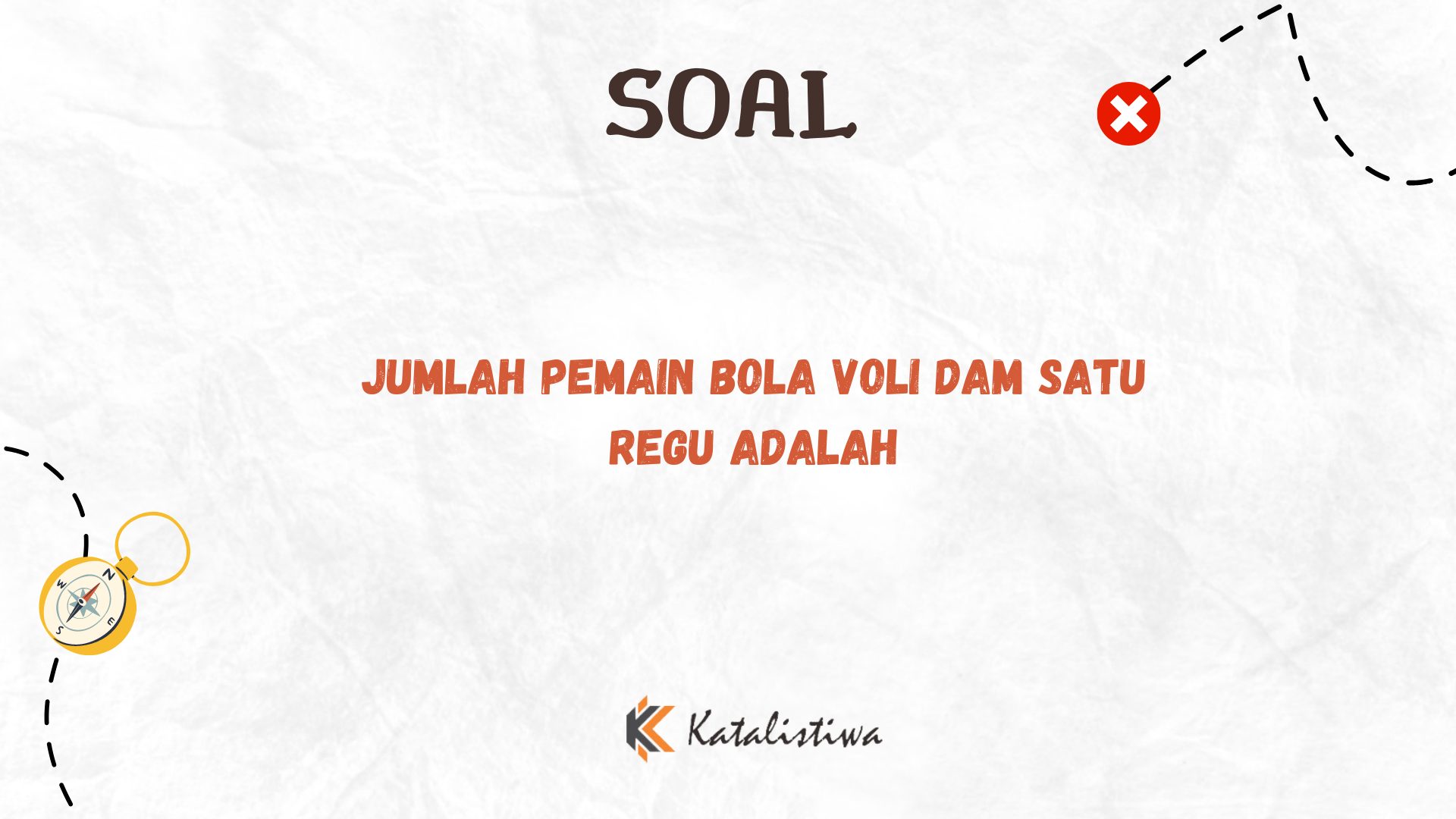 Jumlah Pemain Bola Voli dalam Satu Regu Adalah