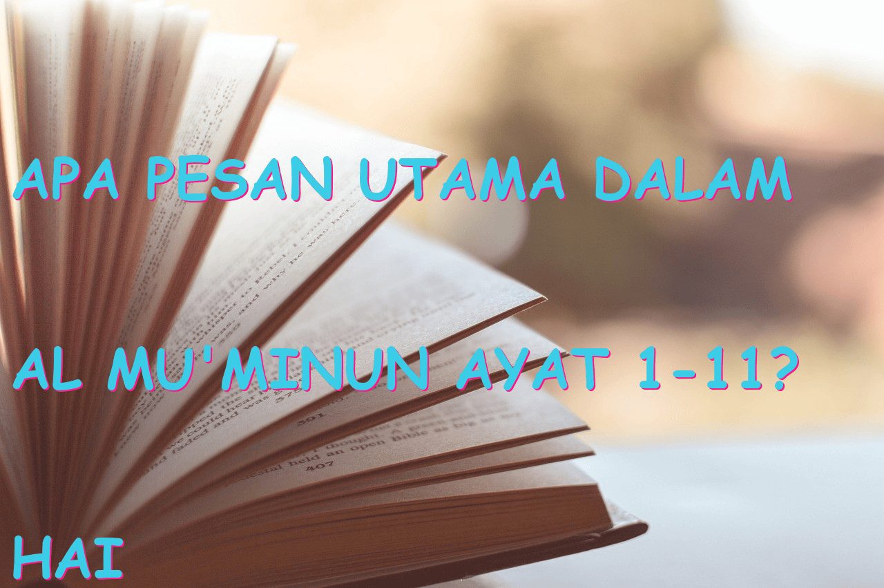 Apa Pesan Utama dalam Al Mu’minun Ayat 1-11?
Hai sahabat, apakah kamu penasaran dengan pesan utama yang terkandung dalam Al Mu’minun Ayat 1-11? Ayat-ayat tersebut mengajarkan banyak nilai dan pelajaran yang bisa kita ambil dalam kehidupan sehari-hari. Namun, apakah kamu tahu apa pesan-pesan penting yang terkandung di dalamnya? Mari kita simak bersama-sama!Arti Al-Mu’minun Ayat 1-11Ayat-ayat ini menggambarkan karakter dan perilaku orang yang bertaqwa kepada Allah. Dalam ayat pertama, Allah berfirman, “Bahwa kaum beriman telah beruntung.” Ayat ini menunjukkan bahwa keberuntungan sejati hanya dapat ditemukan dalam iman dan ketakwaan kepada Allah. Orang-orang yang memegang teguh iman dan takut akan Allah akan mendapatkan keberuntungan lahir dan batin di dunia dan akhirat.1. ? Ayat pertama menggambarkan bahwa orang yang bertaqwa akan merasa beruntung dalam hidupnya. Keberuntungan ini tidak hanya berarti kehidupan yang sukses secara material, tetapi juga keberuntungan dalam kehidupan rohani. Mereka akan merasa bahagia dan damai dalam menghadapi cobaan hidup dan senantiasa merasa diberkahi oleh Allah.2. ? Ayat kedua menjelaskan bahwa orang yang bertaqwa menjauhi perbuatan-perbuatan yang syirik dan menjaga penyucian diri mereka sendiri. Mereka tidak menyekutukan Allah dengan sesuatu atau seseorang, dan senantiasa membersihkan jiwa dan hati mereka dari segala dosa dan noda. Ini menunjukkan betapa pentingnya kesucian dan ketaqwaan dalam menjalin hubungan dengan Allah.3. ? Ayat ketiga menegaskan pentingnya membayar zakat. Orang yang bertaqwa akan memenuhi kewajiban mereka dalam memberikan hak-hak Allah dan hak-hak sesama manusia melalui pembayaran zakat. Ini adalah salah satu tanda nyata dari keimanan dan kepatuhan mereka kepada Allah. Zakat juga memiliki manfaat sosial dan ekonomi, karena dapat membantu mengurangi kesenjangan sosial dan memberikan bantuan kepada yang membutuhkan.4. ? Ayat keempat dan kelima menggambarkan orang yang bertaqwa sebagai orang yang menjaga kehormatan mereka, baik dalam perilaku dan berpakaian. Mereka menghindari perilaku yang tidak senonoh dan menjauhi perbuatan-perbuatan yang merusak moralitas. Mereka juga menghormati harta benda Allah yang telah diberikan kepada mereka dengan tidak membuang-buang atau boros dalam penggunaannya.5. ? Ayat keenam dan ketujuh menyinggung tentang hubungan antara suami istri. Orang yang bertaqwa akan menjaga kesucian dalam hubungan perkawinan mereka dan tidak melakukan tindakan yang tidak senonoh atau tidak pantas. Mereka juga menjaga janji-janji yang telah mereka buat dalam pernikahan dan berusaha untuk saling mencintai dan menghormati satu sama lain.6. ? Ayat kedelapan dan kesembilan mengajarkan bahwa orang yang bertaqwa akan berusaha menjaga lingkungan dan alam semesta Allah. Mereka tidak akan melakukan tindakan yang merusak alam dan bumi ini, melainkan berusaha menjaga dan melestarikan keindahan dan keharmonisan ciptaan Allah.7. ? Ayat kesepuluh dan kesebelas menekankan pentingnya beribadah kepada Allah secara konsisten dan kontinu. Orang yang bertaqwa akan senantiasa melaksanakan ibadah wajib seperti shalat, puasa, dan haji tanpa ada keraguan atau penundaan. Mereka juga akan berusaha untuk lebih mendekatkan diri kepada Allah dengan melakukan ibadah sunnah secara rajin dan ikhlas.Kualitas Orang MukminAyat-ayat ini menggambarkan sifat dan ciri-ciri orang mukmin yang diharapkan oleh Allah. Orang mukmin adalah mereka yang tidak hanya memiliki iman, tetapi juga mengamalkannya dalam kehidupan sehari-hari. Mereka adalah orang-orang yang teguh dalam keyakinan dan berusaha untuk meneladani ajaran-ajaran Islam dalam segala aspek kehidupannya.1. ? Orang mukmin adalah orang yang jujur dan dapat dipercaya. Mereka senantiasa berpegang pada prinsip kejujuran dalam segala hal, baik dalam perkataan maupun perbuatan. Mereka tidak berbohong, tidak mengkhianati, dan menjaga amanah yang telah dipercayakan kepada mereka.2. ? Orang mukmin adalah orang yang memiliki sikap rendah hati dan tidak sombong. Mereka menyadari bahwa segala sesuatu yang dimiliki dan dicapai hanyalah karena karunia Allah. Oleh karena itu, mereka tidak sombong atau merasa lebih baik dari orang lain. Mereka selalu bersikap rendah hati, menghormati orang lain, dan siap untuk belajar dari siapa pun.3. ? Orang mukmin adalah orang yang penuh kasih sayang dan peduli terhadap sesama. Mereka adalah individu yang peka terhadap kebutuhan orang lain dan siap memberikan bantuan sejauh yang mereka mampu. Mereka tidak egois dan selalu berusaha untuk membantu dan melayani orang-orang di sekitarnya.Pentingnya Iman dan Perbuatan SalehAyat-ayat ini menekankan pentingnya memiliki iman yang kuat dan melaksanakan perbuatan saleh dalam kehidupan sehari-hari. Iman adalah pondasi utama dalam kehidupan seorang mukmin, sedangkan perbuatan saleh adalah konsekuensi logis dari iman yang teguh.1. ? Iman adalah keyakinan yang kuat kepada Allah, Rasul-Nya, dan segala ajaran-ajaran Islam. Iman bukan hanya sekedar kepercayaan yang bersifat teoritis, tetapi juga harus tercermin dalam perbuatan nyata. Iman yang kuat akan menginspirasi orang untuk melakukan kebaikan dan menjauhi kemungkaran.2. ? Perbuatan saleh adalah amal perbuatan yang baik dan bermanfaat bagi diri sendiri dan orang lain. Perbuatan saleh mencakup segala aspek kehidupan, baik dalam hubungan dengan Allah maupun dengan sesama manusia. Contohnya, melaksanakan ibadah dengan sepenuh hati, berbuat kebajikan, berbagi dengan yang membutuhkan, dan berusaha menjaga dan melestarikan lingkungan.3. ? Kombinasi antara iman yang kuat dan perbuatan saleh adalah kunci menuju kesuksesan dunia dan akhirat. Iman tanpa perbuatan saleh tidak akan memiliki makna dan manfaat yang sebenarnya, begitu pula perbuatan saleh tanpa iman yang kuat akan kehilangan landasan dan tujuan yang sejati. Oleh karena itu, penting bagi setiap individu untuk memperkuat iman dan mengamalkannya dalam kehidupan sehari-hari.Dengan demikian, ayat-ayat Al-Mu’minun ayat 1-11 mengajarkan kita tentang pentingnya memiliki ketaqwaan kepada Allah, mengamalkan iman dalam perbuatan nyata, dan menjadi orang mukmin yang memiliki kualitas dan perilaku yang diharapkan oleh Allah. Semoga kita semua dapat mengambil hikmah dan mengaplikasikan ajaran-ajaran ini dalam kehidupan kita sehari-hari. ?Dalam ayat 1-11 dari Surah Al-Mu’minun, Allah SWT menjelaskan tentang ciri-ciri orang-orang yang beriman. Ayat-ayat ini memberikan tambahan wawasan kepada umat Muslim mengenai kualitas individu yang taat beragama. Baca ayat-ayat ini di artikel kami di sini.Pesan Moral dari Al-Mu’minun Ayat 1-11
Ayat-ayat tersebut mengajarkan bahwa iman harus diiringi dengan perbuatan yang baik dan bermanfaat bagi orang lain. Iman tanpa perbuatan hanya sekadar kepercayaan kosong yang tidak memiliki dampak nyata dalam kehidupan sehari-hari. Dalam Islam, iman adalah keyakinan yang diyakini dalam hati dan dinyatakan melalui kata-kata dan tindakan.Adanya keterkaitan erat antara iman dan perbuatan menjadikan Islam sebagai agama yang menganjurkan tidak hanya keimanan, tetapi juga perilaku yang baik terhadap sesama. Dalam Al-Mu’minun ayat 1-11, Allah menegaskan bahwa orang-orang yang beriman dan berperilaku baik adalah mereka yang berhak mendapatkan keberuntungan sesuai dengan apa yang mereka lakukan.Menjaga Akhlak Mulia
Ayat-ayat ini mengingatkan kita akan pentingnya menjaga akhlak yang mulia dalam berinteraksi dengan sesama. Akhlak adalah cerminan dari keimanan yang dimiliki oleh seseorang. Adanya tindakan yang baik dan penuh kebaikan menjadi bukti nyata dari kekuatan iman yang dimiliki.Menjaga akhlak mulia melibatkan perilaku yang baik dalam berbagai aspek kehidupan, seperti jujur, adil, sabar, rendah hati, dan memperlakukan orang lain dengan baik. Hal ini mencakup hubungan dengan keluarga, teman, tetangga, serta umat Muslim lainnya. Dalam Al-Mu’minun ayat 1-11, Allah menegaskan bahwa orang-orang yang menjaga akhlak mulia akan mendapatkan kebahagiaan dan keberuntungan dalam dunia dan akhirat.“Sesungguhnya, hamba-hamba Allah yang bertakwa itu akan mendapatkan kemenangan.” (Al-Mu’minun: 11)Meneguhkan Keyakinan dan Pemahaman tentang Agama
Al-Mu’minun ayat 1-11 juga dapat membantu seorang mukmin memperkuat keyakinan dan pemahaman tentang agama Islam. Ayat-ayat tersebut menyampaikan pesan bahwa Allah mengaruniakan petunjuk-Nya kepada mereka yang bertakwa dan mengikuti ajaran-Nya.Penting bagi seorang Muslim untuk terus belajar, meningkatkan pemahaman tentang ajaran Islam, dan memperdalam keyakinannya. Dengan memahami dan mengamalkan ajaran Islam yang benar, seseorang dapat menjalani kehidupan dengan penuh arti, memperoleh kedamaian batin, dan menghadapi tantangan hidup dengan tegar.Ketika keyakinan dan pemahaman tentang agama Islam diperkuat, seseorang akan lebih siap menghadapi godaan dan cobaan yang mungkin muncul dalam kehidupan sehari-hari. Dalam Al-Mu’minun ayat 1-11, Allah-menjanjikan balasan yang adil bagi mereka yang bertakwa dan berbuat baik.“Sesungguhnya, orang-orang yang bermaksud baik di antara hamba-hamba-Ku, akan memperoleh kebahagiaan yang tiada terhingga. Mereka tidak pernah merasa takut dan tidak (pula) bersedih hati.” (Al-Mu’minun: 57-58)Ayat-ayat ini mengajarkan bahwa kehidupan yang baik dan sukses di dunia maupun di akhirat adalah hasil dari keimanan yang kuat dan amal sholeh. Belajar lebih banyak tentang arti penting hukum dalam mewujudkan keadilan di artikel kami di sini.+Aplikasi Ayat-Ayat Al-Mu’minun dalam Kehidupan Sehari-HariMenginspirasi untuk Menjadi Pribadi yang Lebih Baik
Ayat-ayat Al-Mu’minun ayat 1-11 dapat menginspirasi kita semua untuk terus meningkatkan diri dalam hal iman, akhlak, dan perbuatan baik. Ayat pertama dari surat ini, yaitu “berbahagialah orang-orang yang beriman yang khusyu’ dalam shalatnya” mengajarkan kepada kita tentang pentingnya menghargai dan menjalankan ibadah dengan sungguh-sungguh. Dalam kehidupan sehari-hari, kita dapat mengaplikasikan nilai-nilai yang terkandung dalam ayat ini dengan memberikan perhatian penuh saat melakukan shalat, menghargai waktu dan tempat ibadah, serta melibatkan diri dengan sepenuh hati dalam setiap ibadah yang kita lakukan.
Ayat-ayat selanjutnya, seperti “dan orang-orang yang menjauhkan diri dari (perbuatan) kemungkaran” dan “dan orang-orang yang menjaga kemaluannya” mengajarkan nilai-nilai moral yang penting. Dalam kehidupan sehari-hari, kita dapat mengaplikasikan nilai-nilai ini dengan menjauhi segala bentuk perbuatan yang buruk, seperti menyakiti orang lain, mencuri, atau berbohong. Selain itu, kita juga diingatkan untuk menjaga kemaluan kita dengan berperilaku sopan, menghormati batas-batas yang telah ditetapkan, dan tidak terlibat dalam tindakan yang menyimpang.
Melalui ayat-ayat ini, Al-Qur’an menginspirasi kita untuk selalu berusaha menjadi pribadi yang lebih baik. Kita diajarkan untuk melakukan perbuatan baik, menjauhi perbuatan buruk, dan menjaga akhlak yang mulia. Dengan mengaplikasikan nilai-nilai ini dalam kehidupan sehari-hari, kita dapat menjadi pribadi yang lebih baik dan memberikan kontribusi positif bagi masyarakat sekitar.Mengajarkan Nilai Kesabaran dan Keteguhan
Ayat-ayat Al-Mu’minun ayat 1-11 juga mengajarkan pentingnya memiliki kesabaran dan keteguhan dalam menghadapi cobaan dan ujian hidup. Ayat kedua dari surat ini, yaitu “dan orang-orang yang tetap memelihara amanat-amanat mereka dan janji-janjinya” menekankan pentingnya menjaga kepercayaan orang lain terhadap kita dan memenuhi komitmen yang telah kita buat. Dalam kehidupan sehari-hari, kita dapat mengaplikasikan nilai-nilai ini dengan menjaga kepercayaan orang lain melalui tindakan konsisten dan menjalankan janji-janji kita dengan sungguh-sungguh.
Ayat-ayat selanjutnya, seperti “mereka itulah orang-orang yang mendapat warisah yang baik” dan “mereka itulah ahli surga, mereka kekal di dalamnya” mengajarkan kita tentang pentingnya kesabaran dan keteguhan dalam menghadapi berbagai cobaan dan ujian hidup. Dalam kehidupan sehari-hari, kita sering dihadapkan pada berbagai masalah dan tantangan, mulai dari kesulitan dalam pekerjaan, masalah keluarga, hingga ujian iman. Dalam situasi seperti ini, ayat-ayat ini mengingatkan kita untuk tetap sabar, berpegang teguh pada iman, dan yakin bahwa Allah SWT akan memberikan kebaikan di akhir perjalanan kita.
Melalui ayat-ayat ini, Al-Qur’an mengajarkan nilai-nilai kesabaran dan keteguhan yang sangat penting bagi kehidupan sehari-hari. Dengan mengaplikasikan nilai-nilai ini, kita akan menjadi pribadi yang tangguh dan tidak mudah putus asa dalam menghadapi cobaan dan ujian hidup. Selain itu, kita juga akan mendapatkan pahala dan kebaikan di akhir perjalanan kita.Menjadikan Qur’an sebagai Pedoman Hidup
Ayat-ayat Al-Mu’minun ayat 1-11 mengingatkan kita bahwa Qur’an harus menjadi pedoman dalam segala aspek kehidupan. Ayat ketiga dari surat ini, yaitu “dan orang-orang yang menunaikan zakat” mengajarkan pentingnya berbagi rezeki dengan sesama. Dalam kehidupan sehari-hari, kita dapat mengaplikasikan nilai-nilai ini dengan memberikan zakat atau memberikan bantuan kepada mereka yang membutuhkan. Dengan melakukan ini, kita menjadikan Qur’an sebagai pedoman dalam beribadah kepada Allah SWT dan berinteraksi dengan sesama.
Ayat-ayat selanjutnya, seperti “dan orang-orang yang menjaga salat mereka” dan “dan orang-orang yang menjaga amanat-amanat mereka” mengajarkan kita tentang pentingnya menjaga komitmen dalam beribadah dan berinteraksi dengan orang lain. Dalam kehidupan sehari-hari, kita dapat mengaplikasikan nilai-nilai ini dengan menjaga kualitas shalat kita, berpegang teguh pada janji-janji yang telah kita buat, dan menjaga kepercayaan yang telah diberikan kepada kita oleh orang lain.
Melalui ayat-ayat ini, Al-Qur’an mengajarkan kita untuk menjadikan Qur’an sebagai pedoman hidup dalam segala aspek kehidupan kita. Dengan mengaplikasikan nilai-nilai yang terkandung dalam Qur’an, kita akan mampu hidup dalam keberkahan dan mendapatkan kehidupan yang baik di dunia dan akhirat.Hikmah dan Keutamaan Membaca Al-Mu’minun Ayat 1-11Menumbuhkan Rasa Cinta dan Taqwa kepada Allah
Membaca ayat-ayat tersebut dapat meningkatkan rasa cinta dan taqwa kepada Allah karena mengingatkan kita akan kebesaran-Nya. Ayat-ayat ini menggambarkan bagaimana Allah menciptakan manusia dari sesuatu yang tidak berharga menjadi makhluk yang mulia. Allah membangun tubuh kita secara sempurna dan memberikan berbagai karunia bagi kita yang patut kita syukuri. Dengan mengingat ini, kita akan merasakan rasa cinta dan terpesona oleh keagungan Allah yang tak terbatas.
Membaca ayat-ayat ini juga mengingatkan kita tentang keadilan Allah dalam membalas amal perbuatan. Allah menjanjikan pahala yang besar bagi orang-orang yang beriman dan mengerjakan amal saleh, sementara bagi orang-orang yang berlaku zalim dan mendustakan-Nya, Allah menjanjikan siksaan yang pedih. Dengan mengingat janji-janji Allah ini, kita akan semakin taqwa dan berusaha menjauhi segala jenis dosa dan maksiat.Mengingatkan Pentingnya Mendekatkan Diri kepada Allah
Ayat-ayat ini mengingatkan pentingnya mendekatkan diri kepada Allah dengan cara beriman dan melaksanakan perbuatan baik. Allah menegaskan bahwa mutlak hanya kepada-Nya kita harus menyembah dan hanya kepada-Nya pula kita harus meminta pertolongan. Tidak ada tuhan selain Allah yang memiliki kekuasaan dan kebijaksanaan yang mutlak.
Memahami pentingnya mendekatkan diri kepada Allah juga berarti kita menyadari bahwa hidup ini hanya sementara dan segala tindakan kita akan dimintai pertanggungjawaban di akhirat kelak. Dengan memahami ini, kita akan berusaha menjalani hidup dengan penuh keikhlasan dan bertujuan meningkatkan hubungan kita dengan Allah.Memberikan Pemahaman tentang Kualitas dan Sifat Orang Mukmin
Membaca ayat-ayat ini memberikan pemahaman tentang sifat dan kualitas yang harus dimiliki oleh seorang mukmin. Allah menjelaskan bahwa mukmin yang sejati adalah mereka yang merendahkan diri di hadapan Allah, tidak angkuh dan sombong. Mereka selalu berusaha mengerjakan shalat secara khusyu’, menjaga kehormatan mereka, dan menghindari perbuatan zina. Selain itu, mereka juga tidak melakukan perbuatan yang sia-sia dan selalu menunaikan zakat.
Selain itu, Allah juga menggambarkan sifat-sifat luhur orang mukmin, seperti sabar dalam menghadapi ujian dan cobaan, rendah hati, dan berlaku baik terhadap sesama. Mereka juga menjaga janjinya, memelihara shalat, dan senantiasa berusaha meningkatkan hubungan mereka dengan Allah melalui doa dan ibadah yang lainnya.
Dengan memahami kualitas dan sifat orang mukmin yang dijelaskan dalam ayat-ayat ini, kita akan terdorong untuk meningkatkan diri menjadi pribadi yang lebih baik dan mendekatkan diri kepada Allah. Kita akan berusaha menjalani hidup dengan penuh kesadaran dan tanggung jawab sebagai seorang mukmin yang sejati.