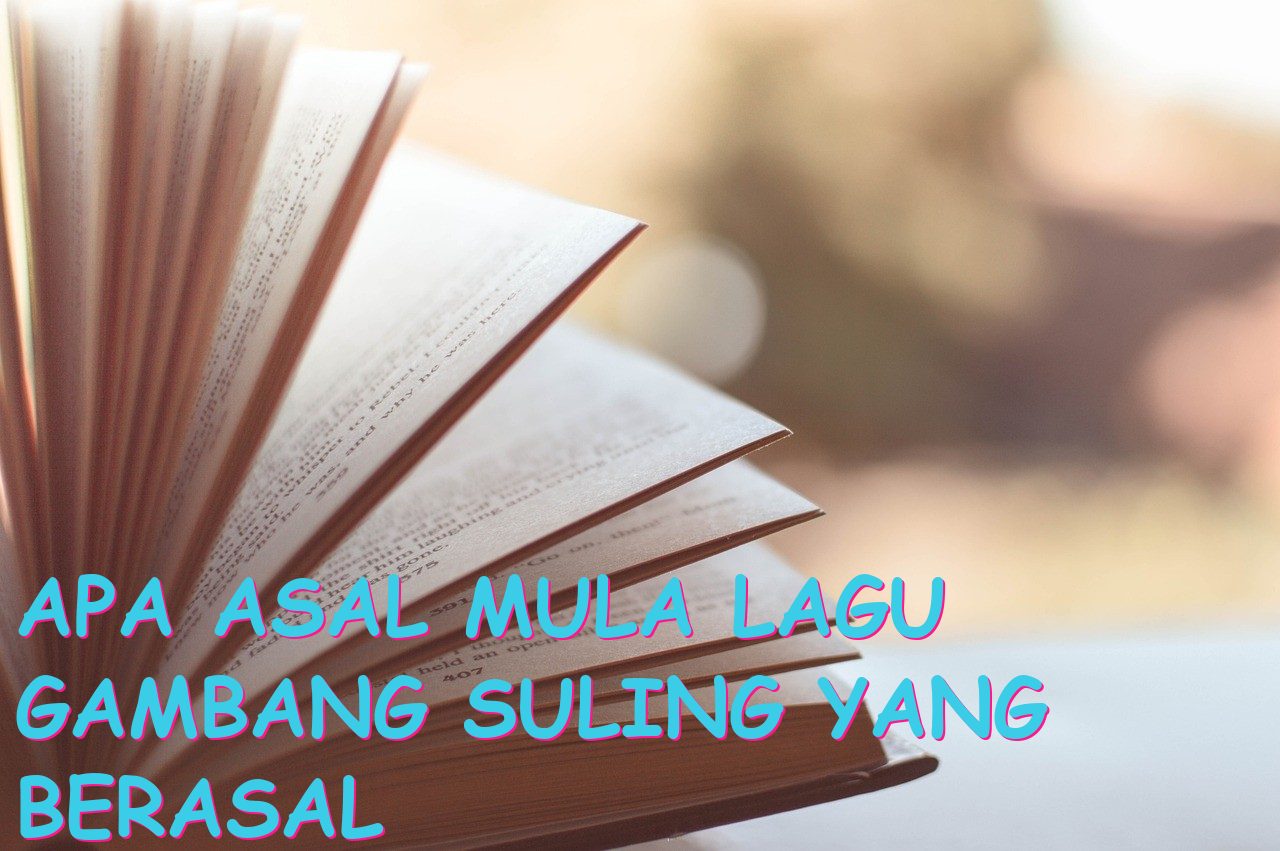 Apa Asal Mula Lagu Gambang Suling yang Berasal dari Daerah Panjang?