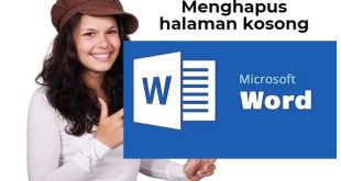 menghapus halaman kosong microsoft word