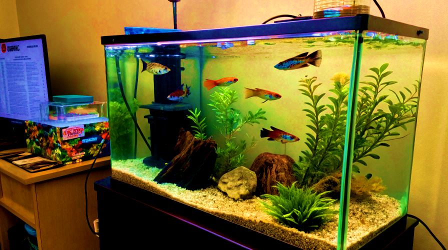 cara budidaya ikan guppy