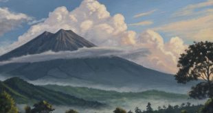 makna lukisan gunung