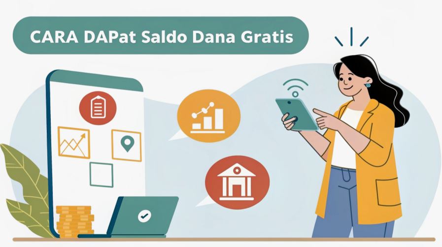 Cair! 5 Cara Dapat Saldo Dana Gratis Tanpa Ribet