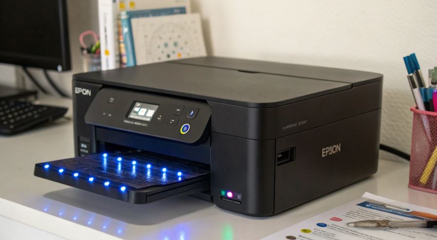 Cara Reset Printer Epson L3110 lampu berkedip bersamaan