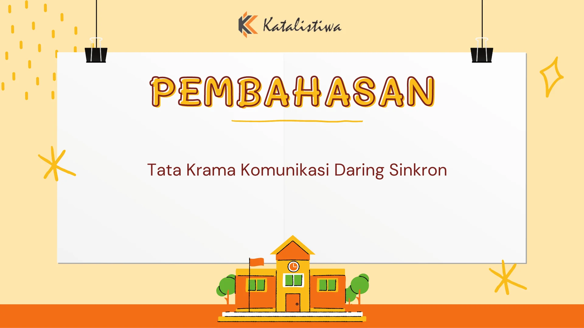 Tata Krama Komunikasi Daring Sinkron